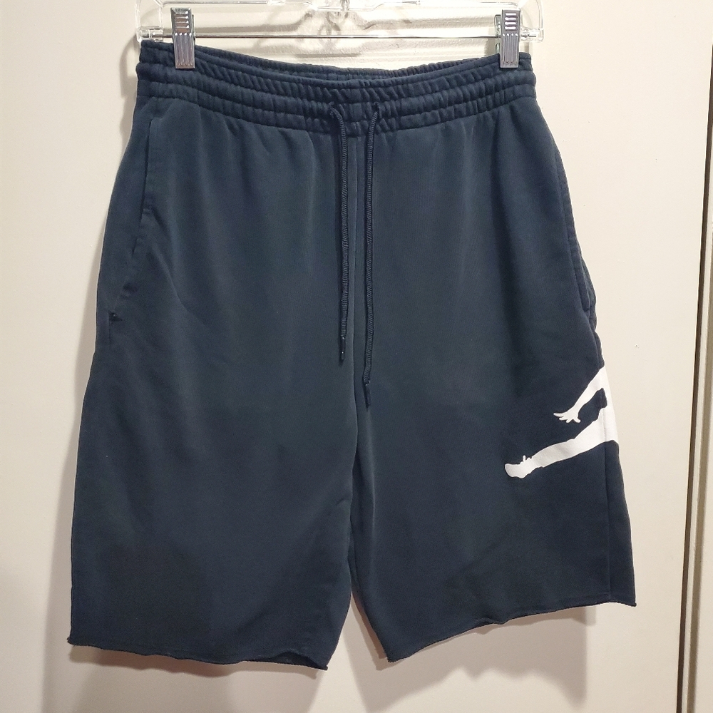 Men's Joedan Black Workout Shorts Large